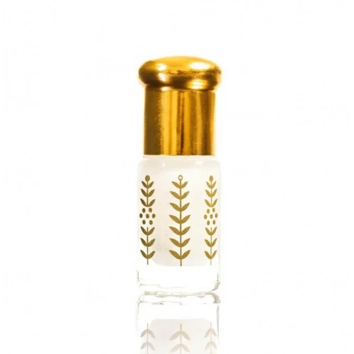 Musc Al Tahara blanc Al-Helal 6 ml Huile parfumée Musc blanc Parfum islam sans alcool