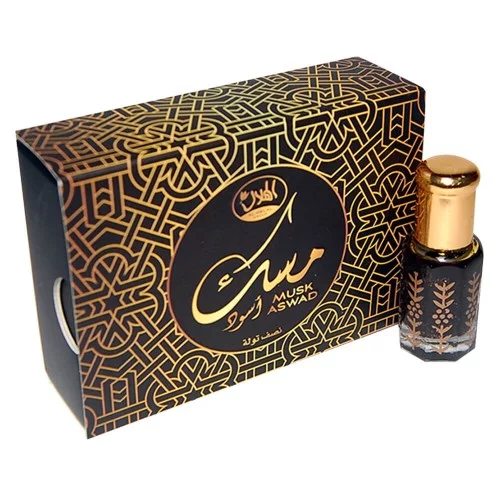 Parfum Musk Aswad (Musc noir) - مسك أسود Musc aswad Al hilal 6ml musc noir