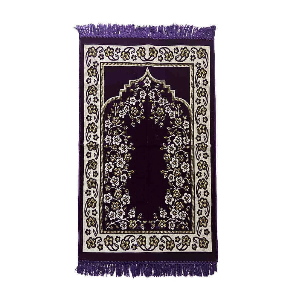 Tapis de prière Doudhia violet