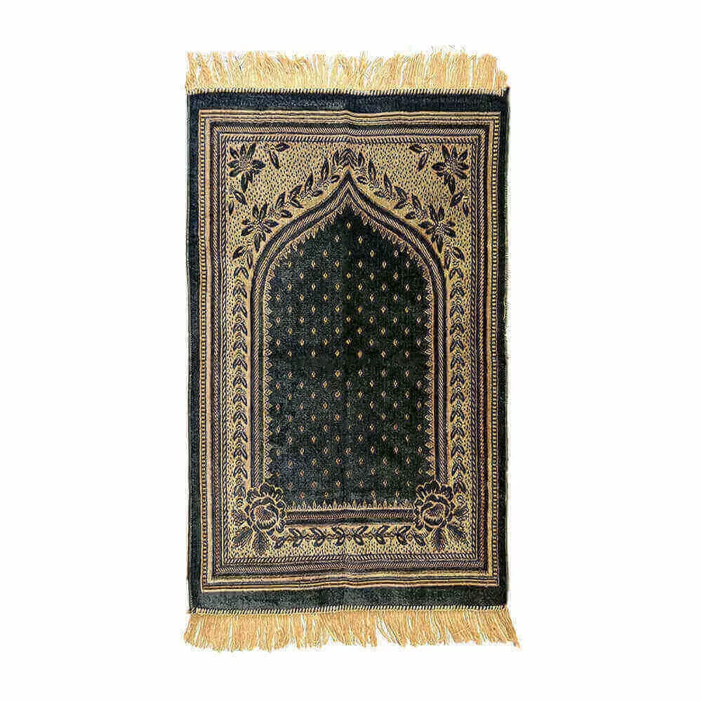 Tapis de prière Al Jadeed gris