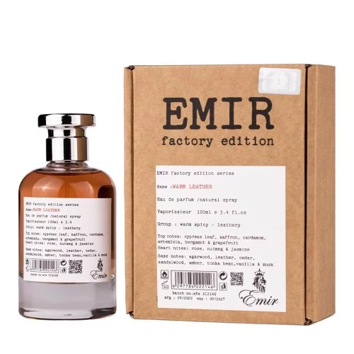 Eau de Parfum Emir Factory Edition Warm Leather 100ml