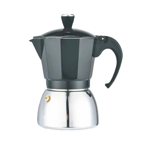 Cafetière Moka Induction Noire T3 CHEFELEMENTS