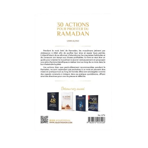 30 Actions pour Profiter du Ramadan