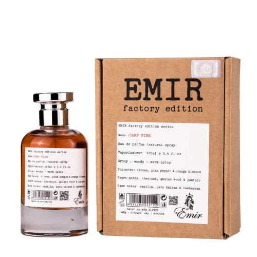 Eau de Parfum Emir Factory Edition Camp Fire 100ml