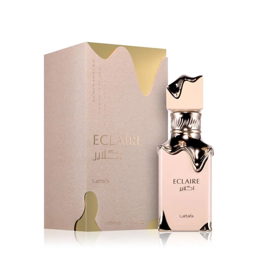 Éclaire de Lattafa : Une fragrance gourmande et élégante, inspirée du luxe oriental. Parfum incontournable de Dubaï.