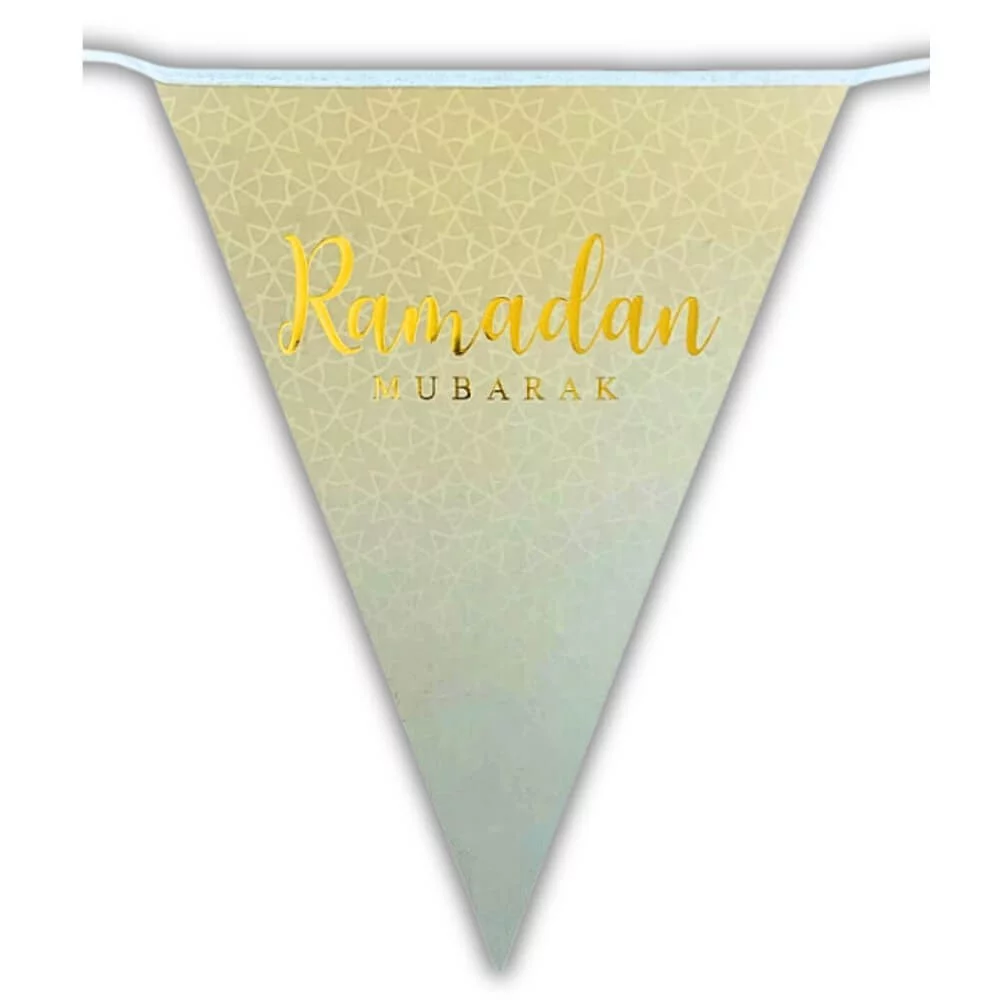 Banderole de fanions - Collection Ramadan Mubarak BARAKA GIFT