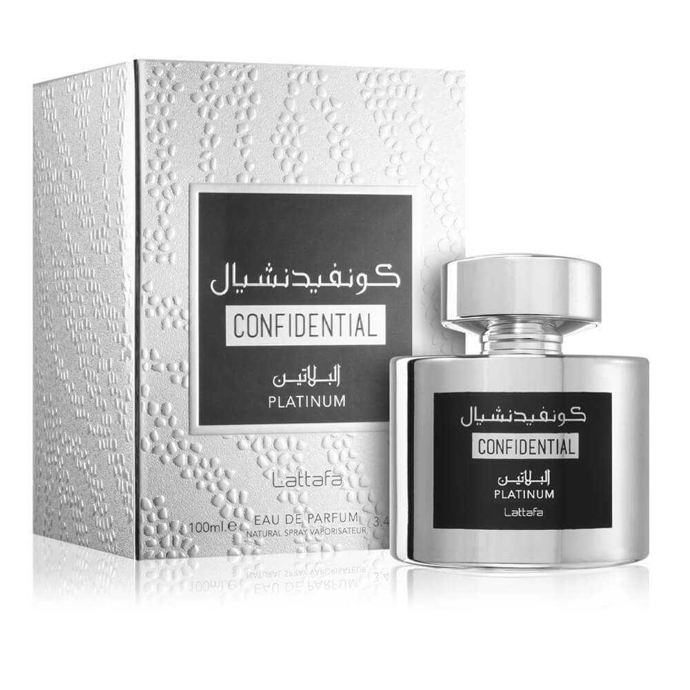 Confidential Platinum Eau de Parfum mixte lattafa